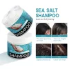 Tratamentos de sal marinho natural shampoo tratamento de cabelo esfrega couro cabeludo esfoliante tratamento beleza cuidados pessoais shampoo condicionador dec889