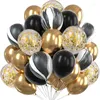 Feestdecoratie 30st Confetti Latex Ballonnen Verjaardag Bruiloft Decor Baby Douche Globos Heldere Lucht Valentijnsdag