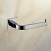 Bath Accessory Set Chrome Sier Bathroom Accessories Screw Wall Mounted Towel Bar Robe Hooks Toilet Paper Roll Holder Stainless Steel D Ot87T