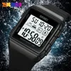 腕時計Skmei 1960 reloj Hombre Japan Digital Movement Mens Sport Merital Countdown Alam Clock 5Bar防水LEDライトリストウォッチ