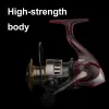 Reels HE Fishing Reel 10007000 Max Drag 10kg All Metal Line Cup Fishing Gear Distant Wheel Freshwater Long Throw Spinning Wheel