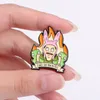 Tecknad anime karaktärer brosch emaljstift anpassade roliga broscher för ryggsäck lapel pin badge smycken gåvor till fansvänner