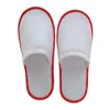 Bath Accessory Set 10 Pairs Spa El Guest Soft Slippers Closed Toe Disposable Travel Slipper Party Home Use Men Women Unisex Shoes
