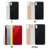 Achterglas met groot gat behuizing voor iPhone 8 Plus XS XR 11 12 13 14 15 Plus Pro Max SE Batterij Achterkant Achterdeur Case Vervanging Behuizingen