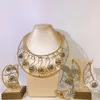 Naszyjniki Ustaw julaili proste luksusowe złote koraliki wielorarstwowe najnowsze kobiety srebrny pierścionek ślubny Dostępne prezenty ślubne