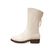 Boots BlxqpyT Zapatos de Mujer 2024 Kvinnor Comfort Zipper Plush Short Female Leisure Plus Size 44 798