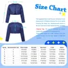 Jackor Kids Girls Formal Party Satin Bolero Coat Jacket Utsökta Rhinestone Applique Långärmad Cardigan Wedding Dress Cape Approul