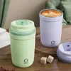 Mugs Electric Coffee Cup Automatic Mixing Portable Rechargeable Stirring Mug For Tea Chocolate Stainless