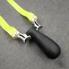 Siyah kafa açık atış avı reçine tutamak oyunu alaşım slingshot sling slingbow düz band catapult okçuluk ruuber spor targ pelk