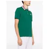 Ny produkt Casablanca 24SS Designer Cotton T-shirt Polos skjorta Löst broderi randig färgblock lapel korta ärmar män och kvinnor pullover tees casablanc topps