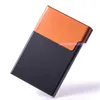 COOL Colorful Metal Alloy Cigarette Cases Dry Herb Tobacco Holder Stash Case Storage Box Portable Innovative Open Style Smoking Container