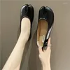 Buty swobodne Spring Women Sandals Split Stope Mary Jane Flats Pumps Pumps Kobieta retro vintage dziewczyna codzienna nowość