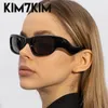 Lunettes de soleil Y2k Sports Rectangle Femmes 2024 Tendance Punk Wavy Temples Lunettes de soleil pour hommes Shades Cycling Goggle Oculos