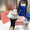 2024New tennis shoes Teddy bear Furry Casual platform sneaker winter warm top quality luxurys Designer shoe trainer white miui womens Lovely flat sports loafer walk