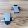 Переходник USB 3.0 на TYPE C Android OTG 2-в-1, преобразователь для зарядки мобильных устройств