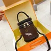 Deisgner Trendy Bucket Bag Texture Bedruckte Umhängetasche Retro Einfach passende Umhängetaschen Großhandel