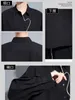 Camicette da donna Manica lunga Camicia nera irregolare Uomo Donna Stile giapponese Streetwear Hip Hop Magliette casual allentate Primavera Autunno 6096