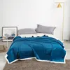 Coperte per letto Copriletto trapuntato scozzese da campeggio Coperta copriletto invernale in caldo pile berbero