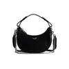 Zadig Voltaire Black Shoulder Bag Mens Wallet Tote Handväska Designer Kvinnor kuvertväska äkta läder lyxig högkvalitativ koppling flip chain cross body påsar