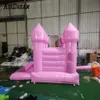 4,5x4,5 m (15x15ft) avec ventilateur en gros de rose rose Ballpital Small gonflable rebond house pvc bébé saut de château gonflable