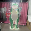 Costumi della mascotte Nuovo arrivo Blow Up Suit Light-up Glowing Itable Rana Vestiti Festa Halloween Puntelli Regalo per bambini