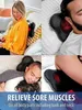 Massaging Neck Pillowws Shiatsu Back and Neck Massager with Heat - 3D Deep Tissue Kneading Back Massage Pillow for Upper Lower Back Neck ShoulderCalf 240323