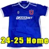 S-XXL 24 25 Koszulki z piłki nożnej Universidad de Chile 2024 2025 Osorio Fernandez Assadi Men Child Girl Home Away Trzecia Udechile Koszulki piłkarskie KIT KIT