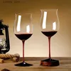 Wine Glasses 950ml Creative Burgundy Red Wine Cup Slash Glass Whiskey Es Wedding Wine Glasses for Drinks Original Cocktail Glasses Wineglass L240323