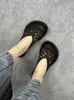 Casual Shoes Birkuir Original Retro Women Flats äkta läder mjuka lyxiga ihåliga lågklackade mamma loafers damer