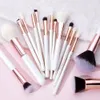 jup borstels Profial Make-up Kwasten Set Make up Brush Tool Foundati Poeder Definer Shader Liner V83c #