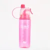 Water Bottles 600ml Bottle Motivational Sport Leakproof Drinking Outdoor Travel Gym Fitness Jugs For Spray