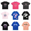 Spider tshirt Heren Dames Designer t-shirts Zomer Casual Los Uniek patroon ontwerp Sp5der Young Thug Tees Zwart Roze Kleding