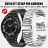 Bracelets de montre Samsung Galaxy Watch 6 Classic 43mm 47mm 40mm 44mm, bande 5Pro 45mm, 24323