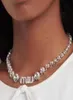 Designer Miu woman necklaces and necklace women039s glitter crystal short collar chain jewelry7958304