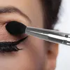 10 Pcs Eye Shadow Brush Makeup Tool Eyes Plastic Handle Accory Eyeshadow Applicator Miss Women G9DJ#