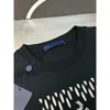 Plus Camisetas para hombre Polos Cuello redondo Bordado y estampado Estilo polar Ropa de verano con camisetas de algodón puro callejero W11d1f