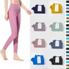 Mujer Yoga Ropa deportiva Pantalones rosa Tech Fleece Cintura alta Deportes Ropa de gimnasio Leggings Elástico Fitness Lady General Medias completas Pantalones para mujer talla S M L XL