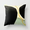 decorative Home pillow case Cushion covers 45*45 nordic 40*40 40x40cm 50x50cm Morandi shape geometric abstract childrens velvet 240322