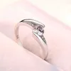 S925 Sterling Silver Ring Korean Edition Prestige Ring Classic Closed Womens Ring Korean Edition Diamond Ring Wedding Ring Set With Diamond Ring