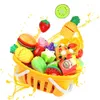Children's Fruit Cutting Joy Toy Boys and Girls Playing Home Baby Can Cut Vegetables Kitchen Set Cake