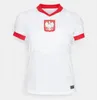 Polen Lewandowski 2024 Soccer Jersey Home Away Polonia Eu Krychowiak Grosicki Zielinski Milik Zalewski Szymanski Sublition Shird