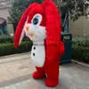 Mascot Costumes 2.6m Easter Rabbit Funny Role Play Full Body Iatable Costume Mascot Set Use Party Anniversary Wedding