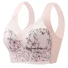 Sutiã de renda fina sexy feminino beleza volta grande peito copo fixo sutiãs sem costura colete bralette estilo colheita lingerie topos