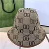 Designer Bucket Hats Fashion Wide Brim Hats Men Women Fitted Outdoor Casual Canvas Hats Summer Outdoor Sunshade Caps Fitting Fisherman Beach Hat