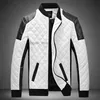 Herren Leder Faux Herren Jacken lässig hochwertige klassische Motorradfahrradjacke Männer und dicke Schichten Frühling/ Herbst Chaqueta Hombremen