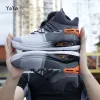 Skor löpskor basketball schoenen heren strid laarzen hogetop schoenen schokabsorptie sport casual schoenen basket män sneakers