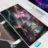 Almofadas Crânio Navio Pirata Mouse Pad Grande Acessórios para Jogos Mouse Pad Teclado Tapete de Mesa Computador Mousepad PC Gamer Laptop Mausepad