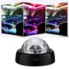 Mini DJ Disco Kristallkugel RGB Licht USB Protable LED Atmosphäre Lichter LED Bühne Lampe Auto Flash Lampe6663539