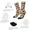 Мужские носки с забавным узором, пивная кружка с пеной, ретро, Харадзюку, хип-хоп, бесшовные, сумасшедшие носки, подарок с принтом
