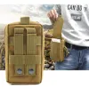 Bolsas Molle bolsa tática bolsas de cintura militar EDC bolsa de ferramentas homens acampando bolsas de corrida para a bolsa de viagens de telefonia ao ar livre